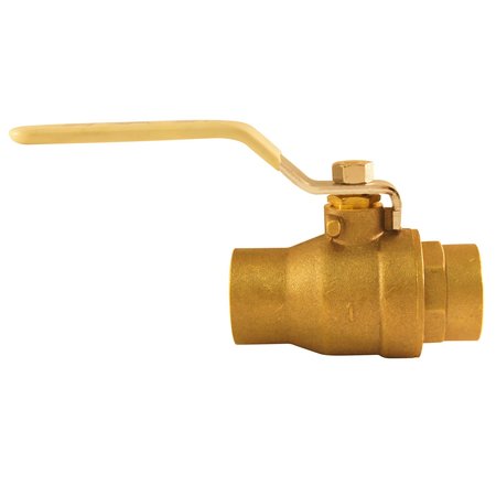 TMG 1 in. Lead Free Brass SWT x SWT Ball Valve 94ALF20501TMG